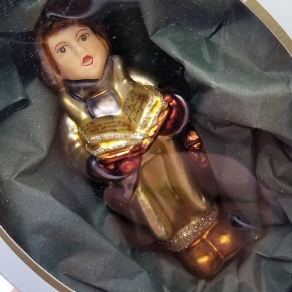 Vintage Hand Blown Glass Caroler Krebs Glas Lauscha Germany - Picture 4 of 13